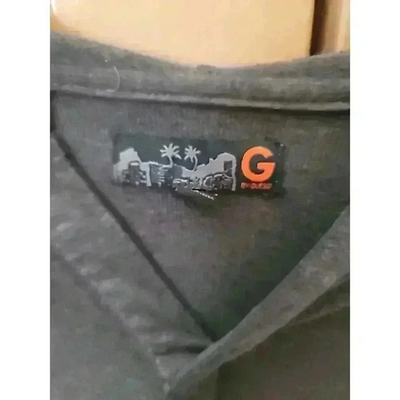 G By Guess Pullover Hoodie Long Sleeve Gray Men Size Large Style #Z34P1500000 - Picture 2 of 6